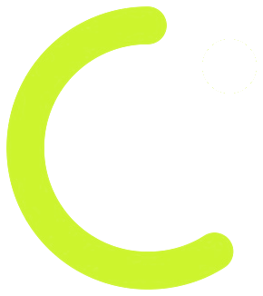 neon C with white dot
